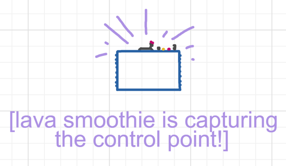 A panel from What's The Point, episode five of the Board Boards object show by Furretwalk/WalkingFurret.